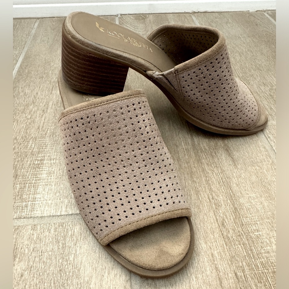 Koolaburra by UGG Women's W Raychel Slide Sandal Size 6 Beige